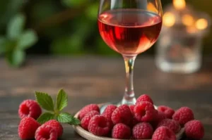 Raspberry wine